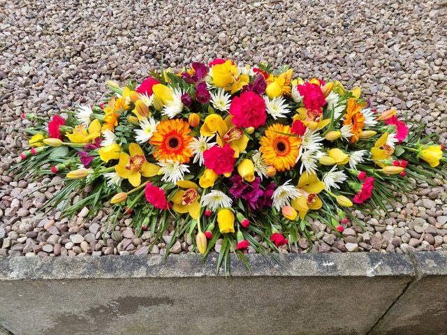 Floral tribute